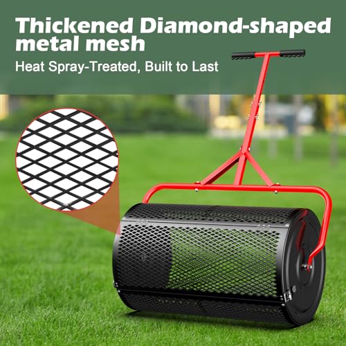Compost Peat Moss Spreader for Lawn