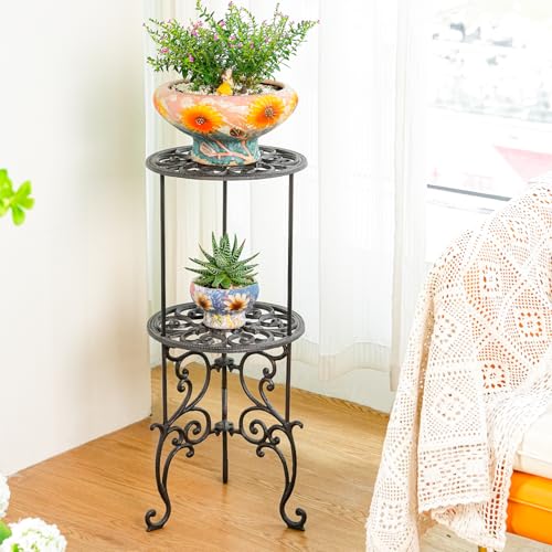 Heavy Duty Cast Iron Potted Plant Stand