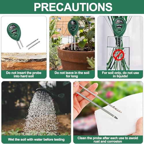 2 Pack Soil Tester