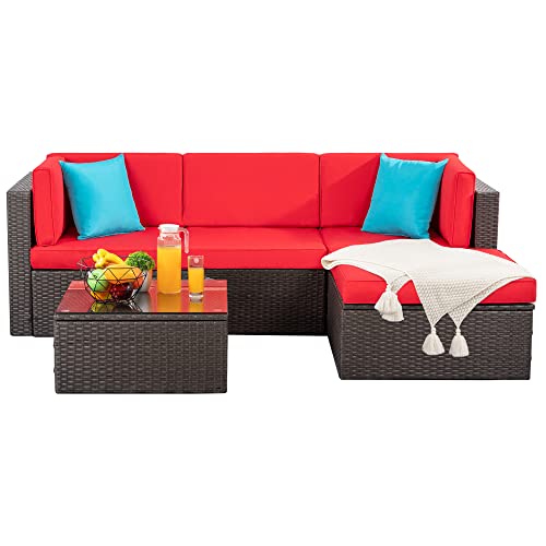5 Pieces Patio Furniture Sets Outdoor All