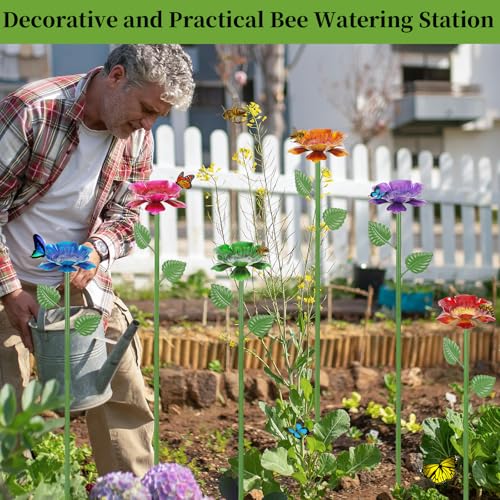 2 Pack Bee Watering Station