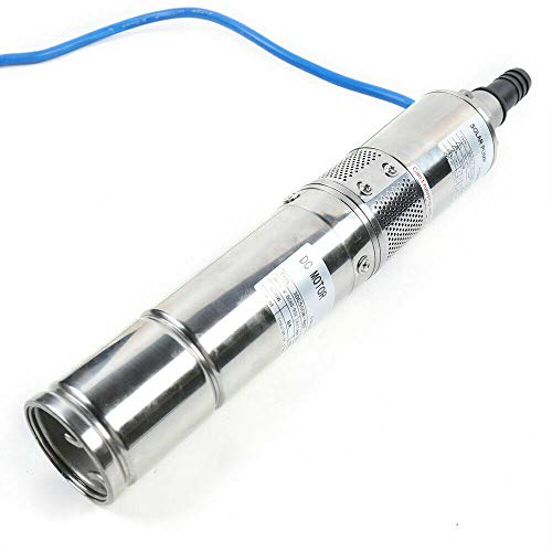 3 Inch Solar Water Pump Submersible Well Deep Bore Screw Well Garden Irrigation Kit with MPPT Controller