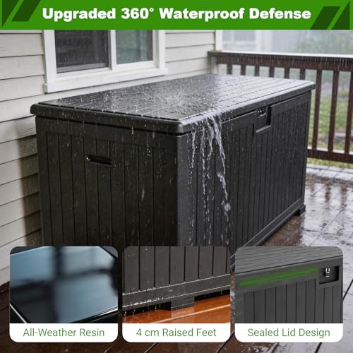 270 Gallon Outdoor Storage Box Waterproof