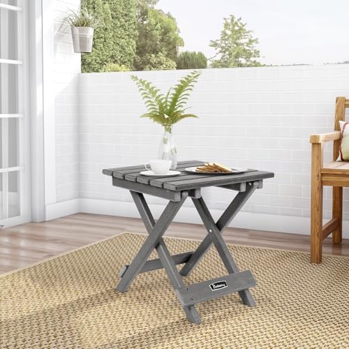 Outdoor Folding Adirondack Side Table