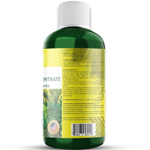 Organic Premium Kelp Seaweed Fertilizer (8 Fl Oz)