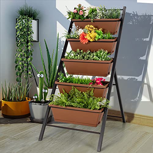 Set of 2 Vertical Planter Raised Bed (2 Count)