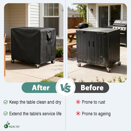 Outdoor Patio Table Cover 36 Inch for Feasto Gas Grill Table