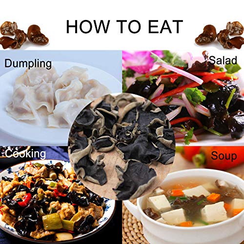 Premium Dried Woodear Mushroom (Dried Woodear - 16OZ)