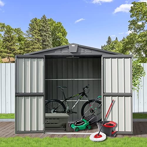 Domi Outdoor Storage Shed 6.5' x 4.2'
