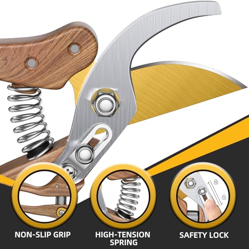 8.5" Premium Bypass Pruning Shears