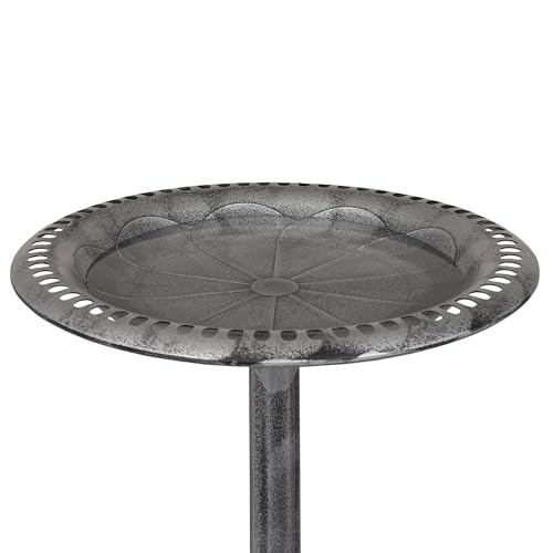TEC116GR Outdoor Pedestal Birdbath w