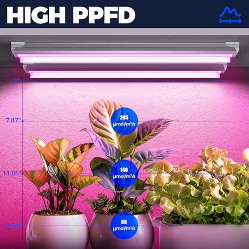 T8 LED Grow Light (Pink / 2ft-6 Packs)