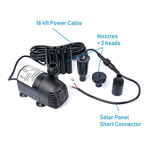 12V 24V DC Brushless Submersible Water Pump