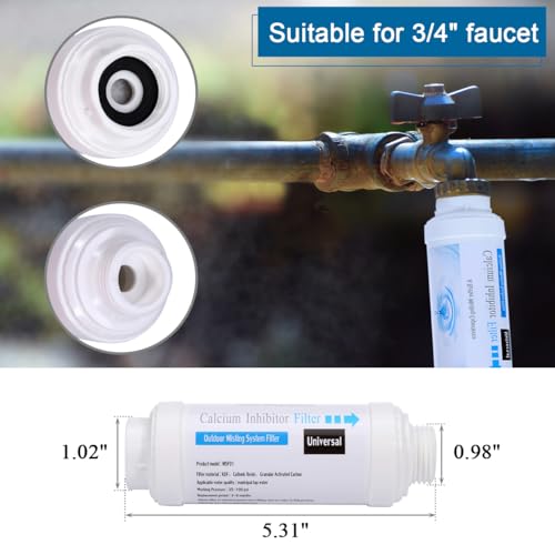 Drip Irrigation Kits Auto Garden Irrigation System Calcium Inhibitor Filter