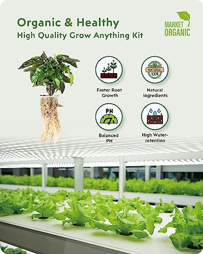 188pcs Hydroponic Pods Kit Compatible with AeroGarden & Most Brands