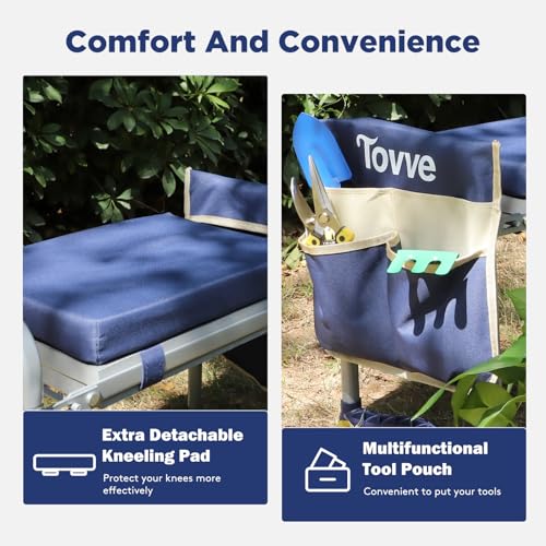 Foldable Garden Kneeler and Seat