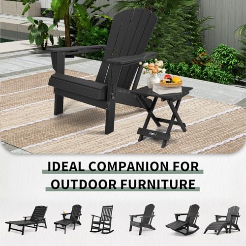 Outdoor Folding Adirondack Side Table