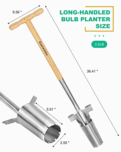 Long Handle Bulb & Grass Plug Planter (Long-Handled Bulb Planter)