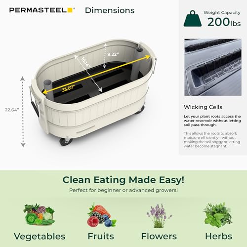 Self Watering Garden Bed