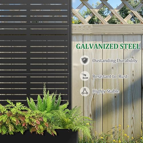 Metal Raised Garden Bed with Trellis