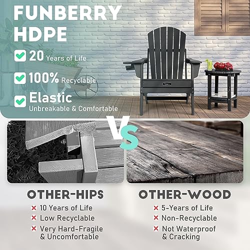 Outdoor Adirondack Side Table