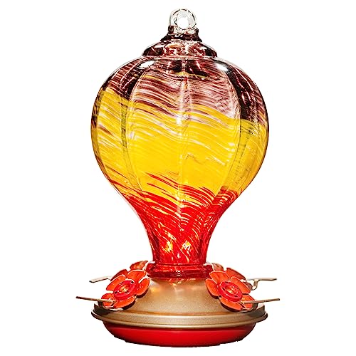 Gifts for Women Hummingbird Feeders (Wavy Mauve)