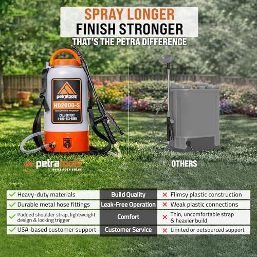 Tools HD2000 S 2 Gallon Battery Powered Garden Sprayer