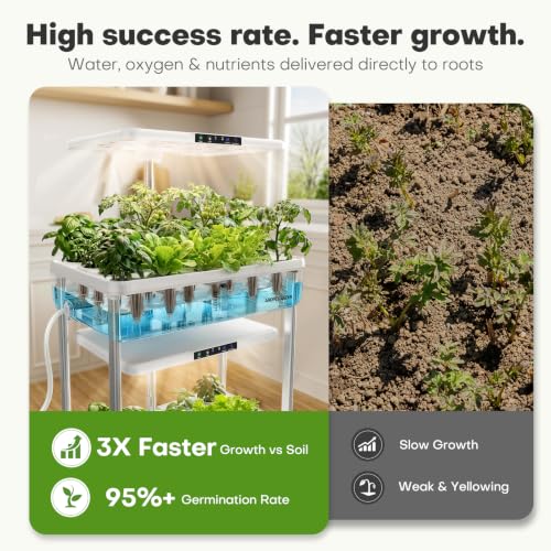 Indoor Garden Hydroponics Growing System Kit