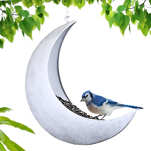Hanging Moon Bird Feeder