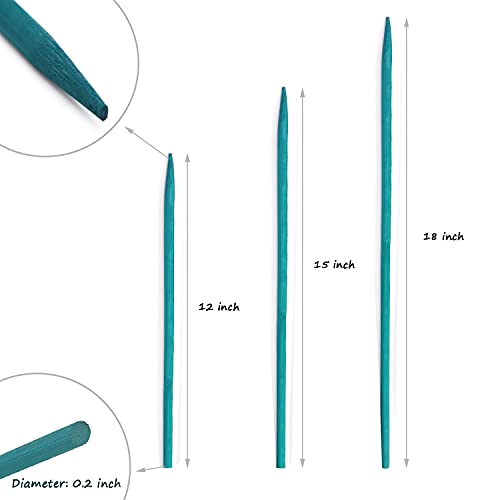 Plant Stakes 25Pcs (Green / 18 Inch 25Pack)