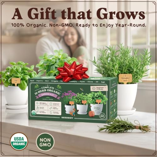 Organic Non GMO Herb Seeds for Planting