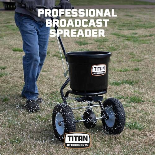 50 lb Professional Fertilizer Push Broadcast Spreader
