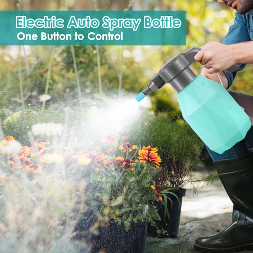 0.5 Gallon Electric Spray Bottle Plant Mister for Indoor