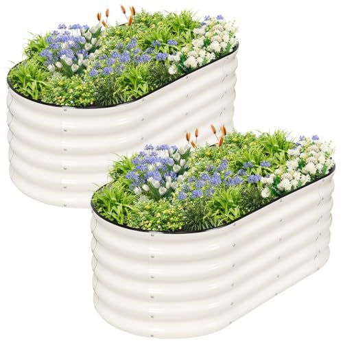 Galvanized Raised Garden Bed (2 Count)