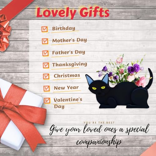 Black Cat Planter Pots
