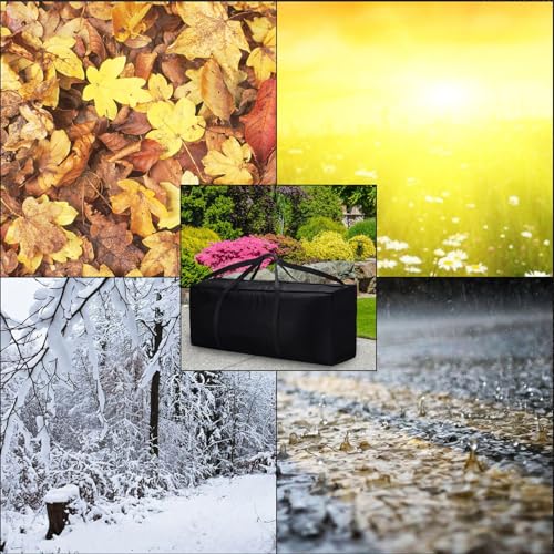 Oversized Waterproof Patio Cushion Storage Bag