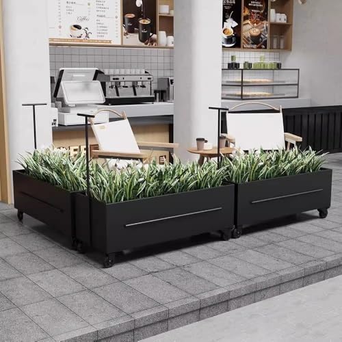 Raised Garden Bed Outdoor with Wheels