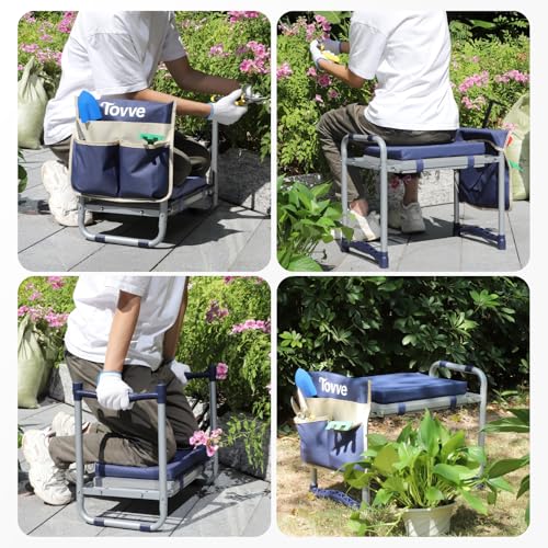 Foldable Garden Kneeler and Seat