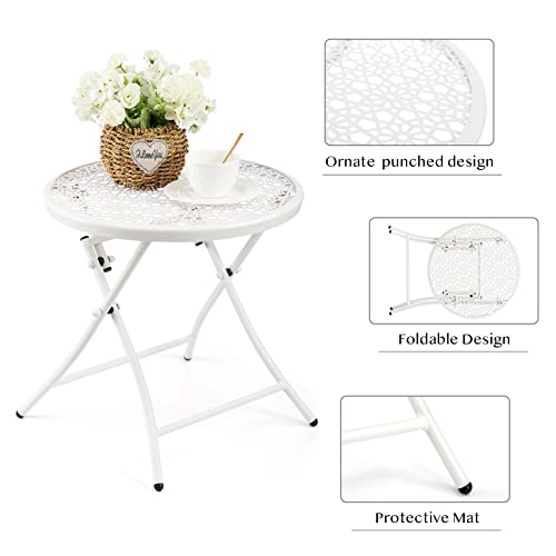 Folding Small Outdoor Side Table