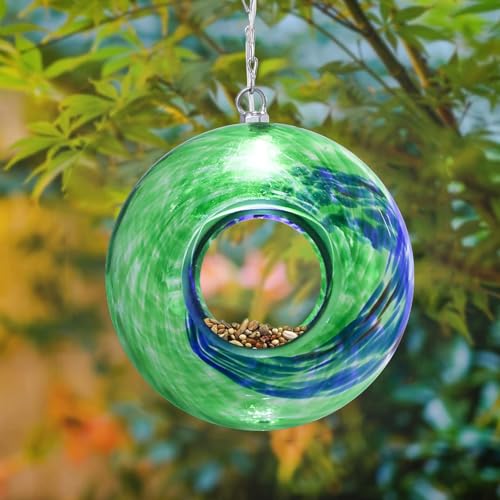 Glass Bird Feeder