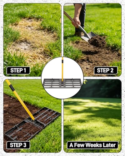 36in Lawn Leveling Rake