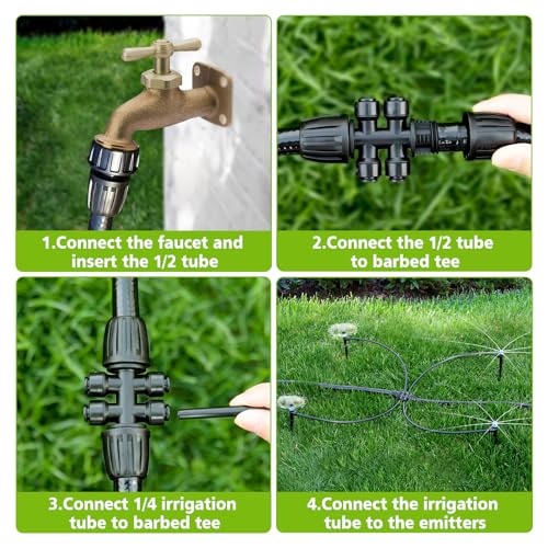 102FT Drip Irrigation System Kit