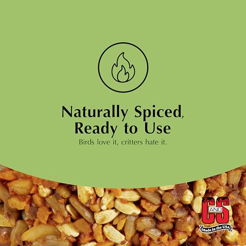 Ready to Use Hot Pepper Bird Seed Cylinder (35.5 Ounce)