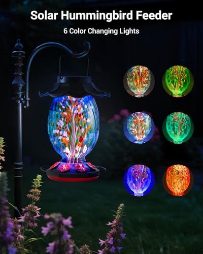 Solar Hummingbird Feeder