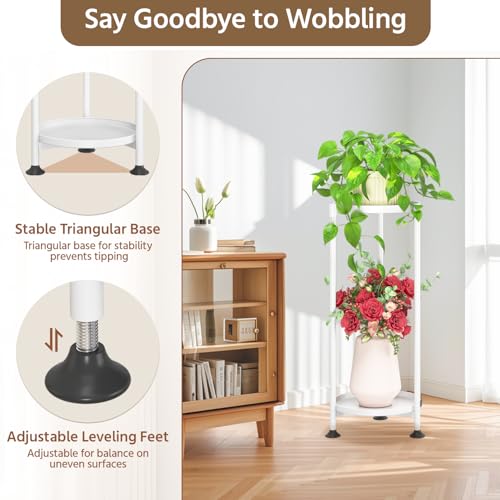 Plant Stand Tall Flower Holder for Indoor Corner
