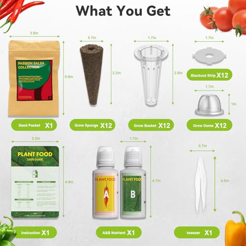 12 Pod Pepper Seed Pod Kit for AeroGarden
