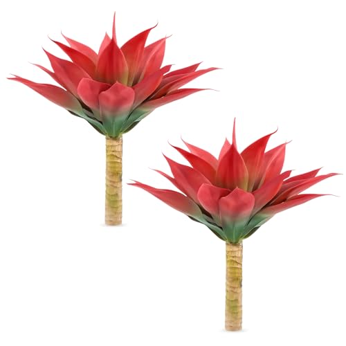 Fall Fake Agave Artificial Plant (2 Count)