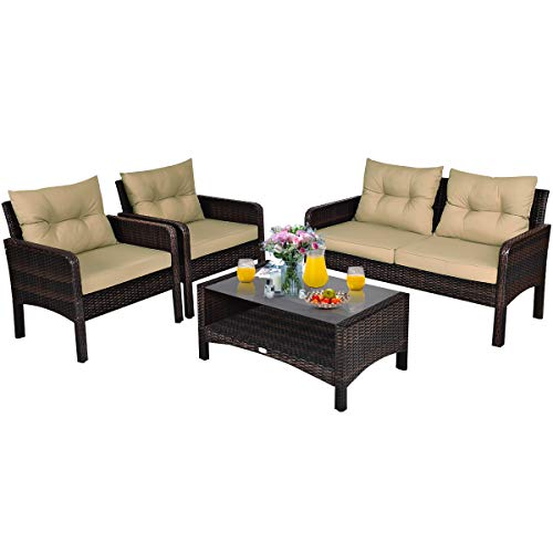 4 Piece Patio Furniture Set (4 Count)