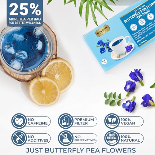 Butterfly Pea Flower Tea (40 Count)