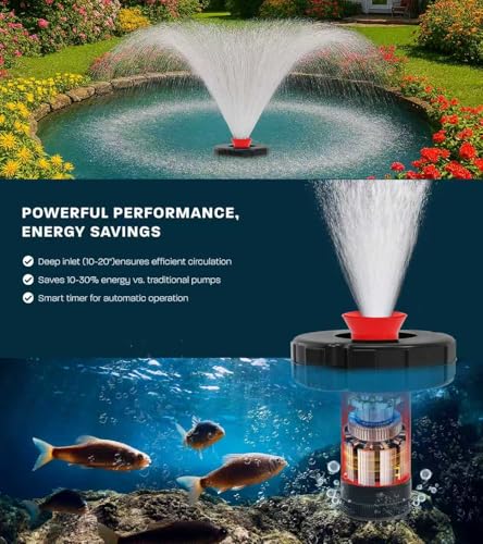 15000 GPH Pond Fountain Aerator